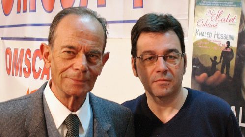  Loredan Bubani dhe autori i intervistës, Kliton Nesturi
